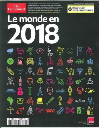 Couverture du livre « Courrier international n 64 le monde en 2018 decembre 2017 » de  aux éditions Courrier International