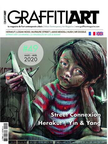 Couverture du livre « Graffitiart n 49 street connexion - mars/avril 2020 » de  aux éditions Graffiti Art