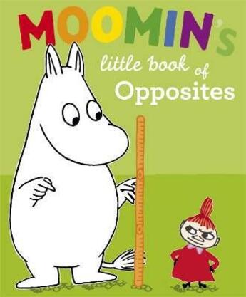 Couverture du livre « Moomin's ; little book of opposites » de Puffin aux éditions Children Pbs