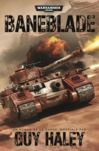 Couverture du livre « Warhammer 40.000 : baneblade » de Guy Haley aux éditions Black Library