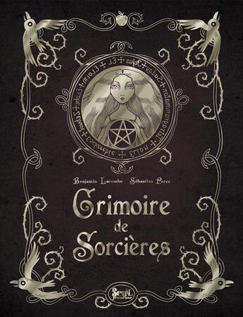 Couverture du livre « Grimoire de sorcières » de Perez/Lacombe aux éditions Seuil Jeunesse