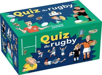 Couverture du livre « Quiz du rugby » de Valentin Verthe et Patrick Chenot aux éditions Larousse