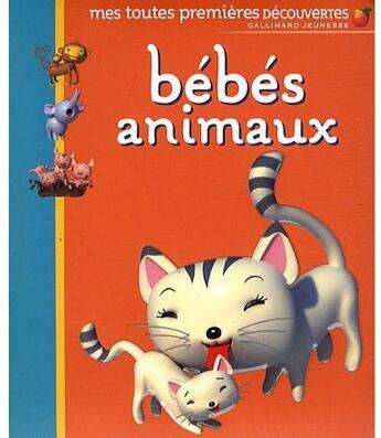 Couverture du livre « Bébés animaux » de Hallensleben/Roussel aux éditions Gallimard-jeunesse