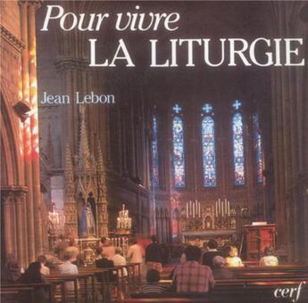 Couverture du livre « POUR LIRE » de Jean Lebon aux éditions Cerf