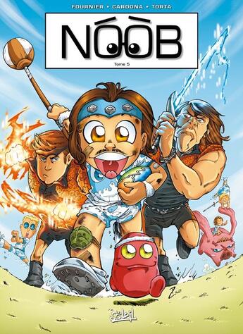 Couverture du livre « Noob t.5 : la coupe de Fluxball » de Fabien Fournier et Philippe Cardona et Florence Torta aux éditions Soleil