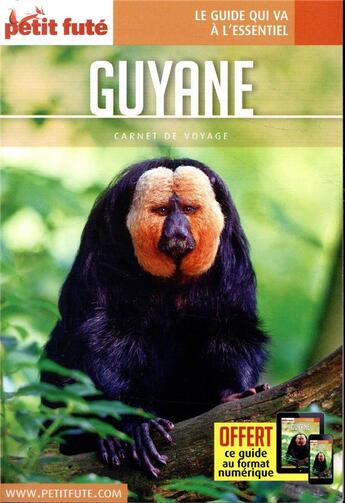 Couverture du livre « GUIDE PETIT FUTE ; CARNETS DE VOYAGE : Guyane (édition 2019) » de Collectif Petit Fute aux éditions Le Petit Fute