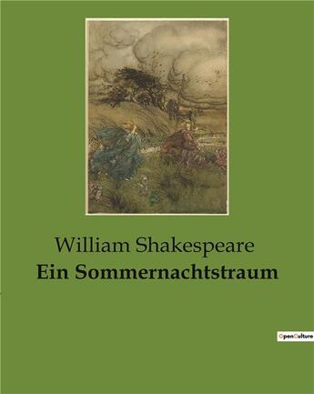 Couverture du livre « Ein sommernachtstraum » de William Shakespeare aux éditions Culturea