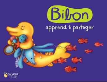 Couverture du livre « Bibon apprend à partager » de Marie-Emmanuelle Lafarge aux éditions Salvator