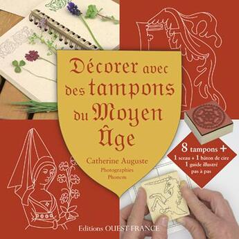 Couverture du livre « Tampons du Moyen-Age » de Catherine Auguste aux éditions Ouest France