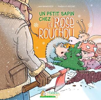 Couverture du livre « Un petit sapin pour rose et-rouchou » de Koch/Lo Vecchio aux éditions Signe