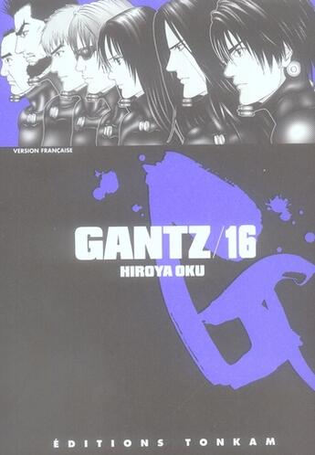 Couverture du livre « Gantz T.16 » de Hiroya Oku aux éditions Delcourt