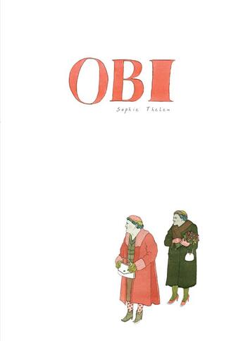 Couverture du livre « Obi » de Sophia Lipburger aux éditions La Cinquieme Couche