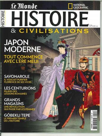 Couverture du livre « Histoire & civilisation n 42 japon moderne - septembre 2018 » de  aux éditions Malesherbes