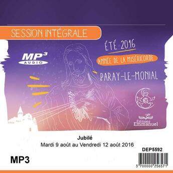 Couverture du livre « Mp3 jubile du 09 au 12 aout » de  aux éditions Emmanuel