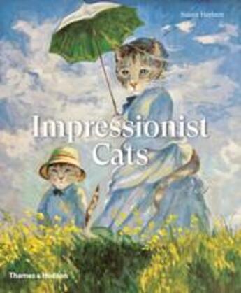 Couverture du livre « Impressionist cats (paperback) » de Susan Herbert aux éditions Thames & Hudson