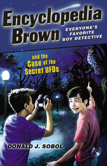 Couverture du livre « Encyclopedia Brown and the Case of the Secret UFOs » de Sobol Donald J aux éditions Penguin Group Us