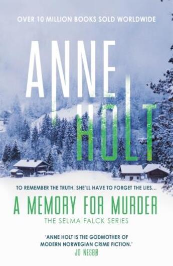 Couverture du livre « A MEMORY FOR MURDER » de Anne Holt aux éditions Atlantic Books