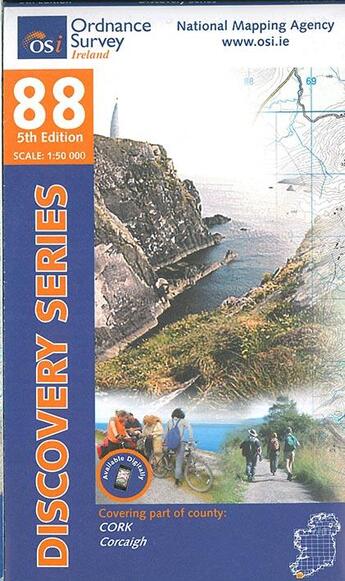 Couverture du livre « Cork » de  aux éditions Ordnance Survey