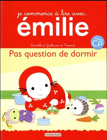 Couverture du livre « Pas question de dormir » de Domitille De Presence aux éditions Casterman