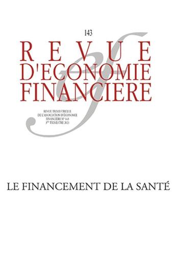 Couverture du livre « Le financement de la santé » de  aux éditions Association D'economie Financiere