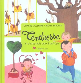 Couverture du livre « Tendresse ; et autres mots doux à partager » de Lallemand/Boucher aux éditions Mango