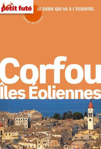 Couverture du livre « GUIDE PETIT FUTE ; CARNETS DE VOYAGE ; Corfou ; îles Ioniennes (édition 2012) » de  aux éditions Le Petit Fute