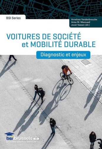 Couverture du livre « Voitures de société et mobilité durable ; diagnostic et enjeux » de Aniss M. Mezoued et Collectif et Anneloes Vandenbroucke et Joost Vaesen aux éditions Universite De Bruxelles