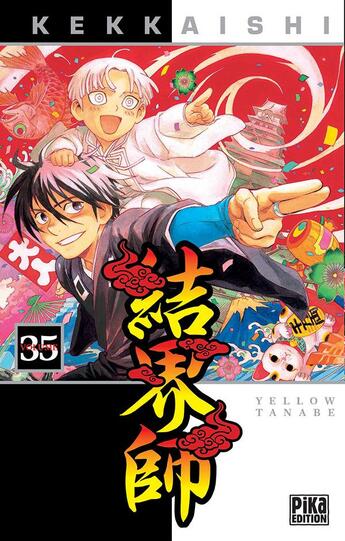 Couverture du livre « Kekkaishi Tome 35 » de Yellow Tanabe aux éditions Pika