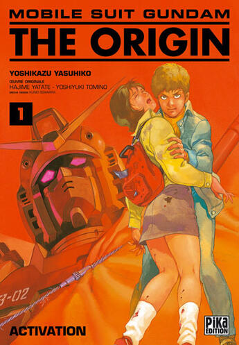 Couverture du livre « Mobile suit Gundam - the origin Tome 1 : activation » de Yoshikazu Yasuhiko aux éditions Pika