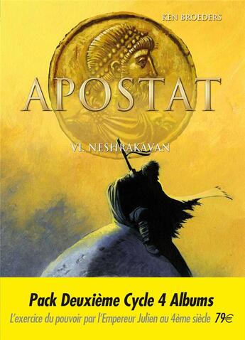 Couverture du livre « Apostat : coffret : deuxième cycle » de Ken Broeders aux éditions Bd Must