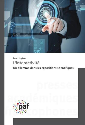 Couverture du livre « Linteractivite » de Luyten Louis aux éditions Presses Academiques Francophones