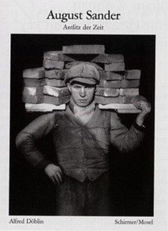 Couverture du livre « August sander antlitz der zeit (bibliotheque visuelle) /allemand » de August Sander aux éditions Schirmer Mosel