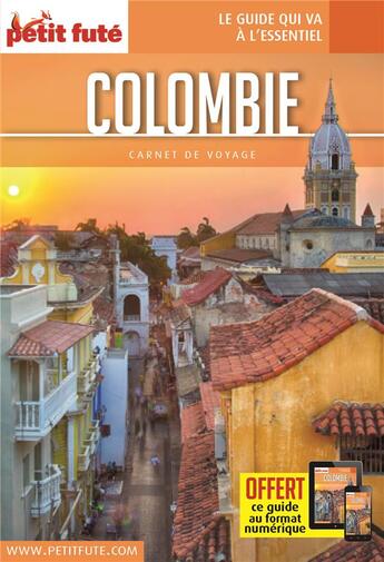 Couverture du livre « GUIDE PETIT FUTE ; CARNETS DE VOYAGE : Colombie » de Collectif Petit Fute aux éditions Le Petit Fute