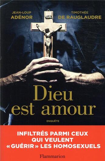 Couverture du livre « Dieu est amour ; enquête » de Jean-Loup Adenor et Timothee De Rauglaudre aux éditions Flammarion