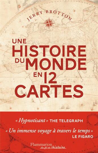 Couverture du livre « Une histoire du monde en 12 cartes » de Jerry Brotton aux éditions Flammarion