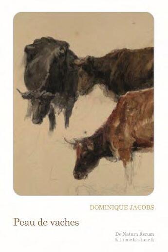 Couverture du livre « Peau de vaches » de Dominique Jacobs aux éditions Klincksieck