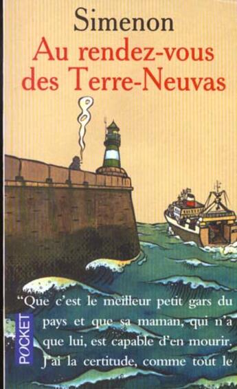 Couverture du livre « Au Rendez-Vous Des Terres Neuvas » de Georges Simenon aux éditions Pocket