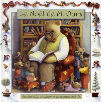 Couverture du livre « Le Noël de M. Ours » de Libby Hamilton aux éditions Grund