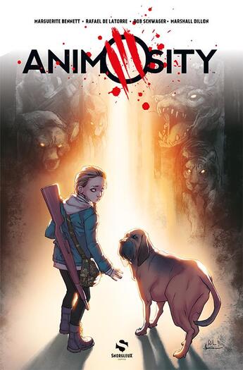 Couverture du livre « Animosity t.1 » de Marguerite Bennett et Rafael De Latorre et Rob Schwager et Marshall Dillon aux éditions Snorgleux