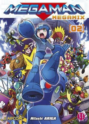 Couverture du livre « Megaman Megamix Tome 2 » de Hitoshi Ariga aux éditions Nobi Nobi