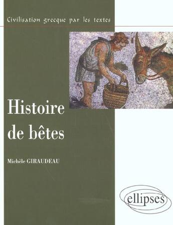 Couverture du livre « Histoires de betes » de Giraudeau aux éditions Ellipses Marketing