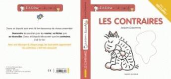 Couverture du livre « Ned Zazou et léopold : les contraires » de Jacques Duquennoy aux éditions Bayard Jeunesse