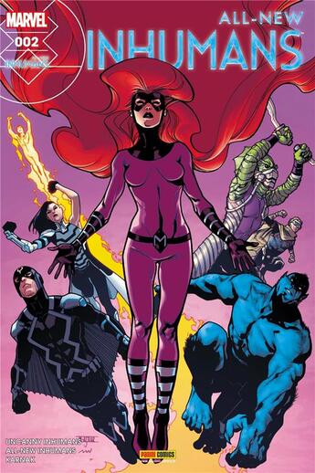 Couverture du livre « All-new Inhumans n.2 » de All-New Inhumans aux éditions Panini Comics Fascicules