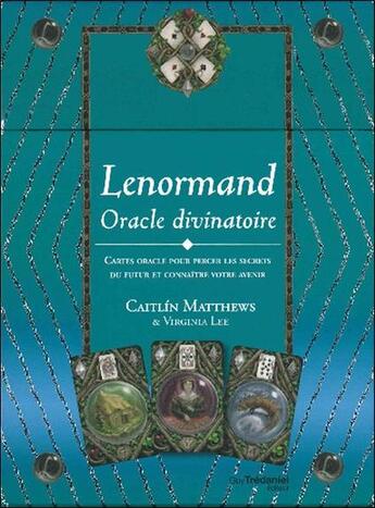 Couverture du livre « Lenormand oracle divinatoire ; coffret » de Caitlin Matthews aux éditions Guy Trédaniel