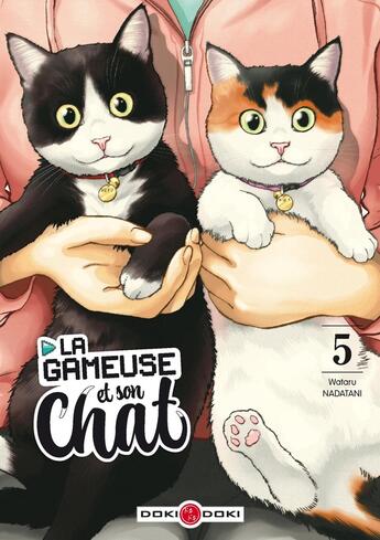 Couverture du livre « La gameuse et son chat Tome 5 » de Wataru Nadatani aux éditions Bamboo