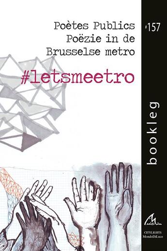 Couverture du livre « Poetes publics - poezie in de brusselse metro - #letsmeetro » de Poetes Publics aux éditions Maelstrom