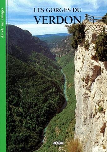 Couverture du livre « Les gorges du Verdon » de  aux éditions Msm