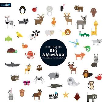 Couverture du livre « Mon imagier des animaux » de Dorner/Sieffert aux éditions Acces