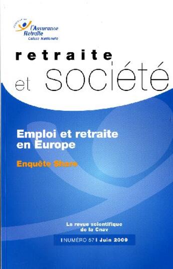 Couverture du livre « Emploi et retraite en Europe » de  aux éditions Documentation Francaise