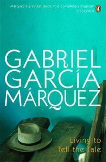 Couverture du livre « Living to tell the tale » de Gabriel Garcia Marquez aux éditions Penguin Books Uk